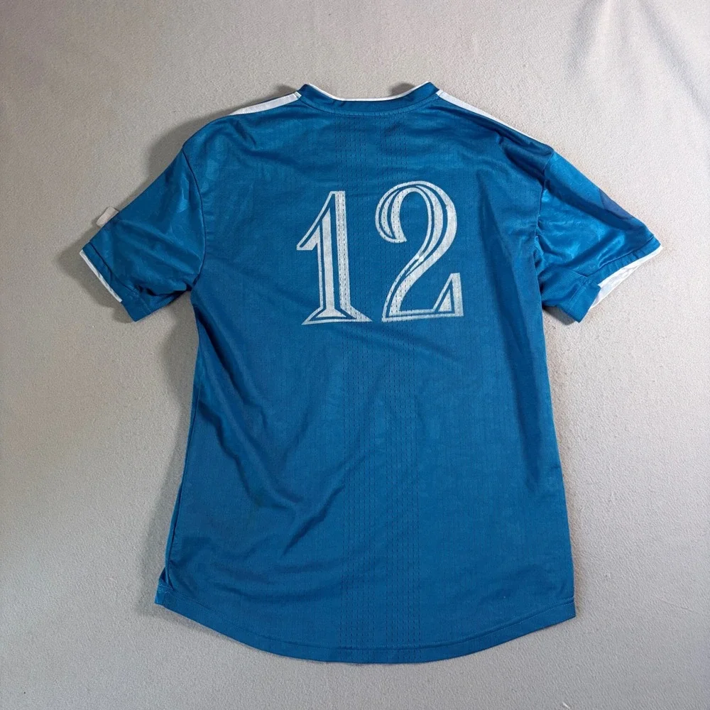 Adidas Juventus 2019/20 Away Jersey Blue Camo Mens XL Soccer Shirt 12 Jeep